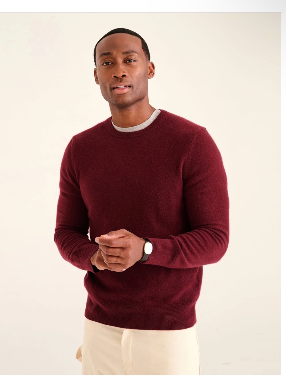 NWT Naadam The Original Cashmere Sweater Men's